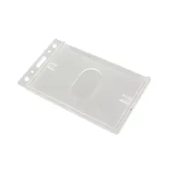 PolyCarb Badge Holder, Vertical, Pack of 25