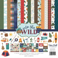 Echo Park Collection Kit 12"X12"-Into The Wild