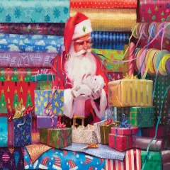 Sunsout All Wrapped Up 1000 pc Christmas Jigsaw Puzzle 11224