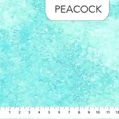 Blue Peacock 26758-66 Cotton 44"/45" Fabric Per Yard