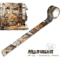 AALL And Create Layer-It-Up Washi Tape-Painterly Petals