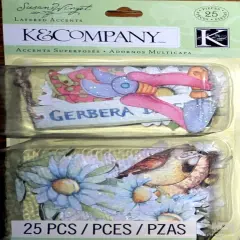 K & Company Susan Winget Spring Blossom Daisy Layered Accents