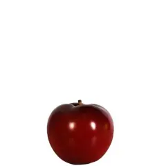 Small Red Apple Over Sized Statue