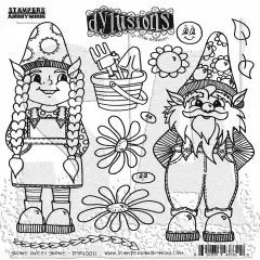 Dyan Reaveley's Dylusions Cling Stamp Collections 8.5"X7"