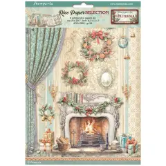 Stamperia Assorted Rice Paper A4 6/Sheets-The Nutcracker
