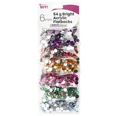 CousinDIY Acrylic Flatbacks 6mm-Bright