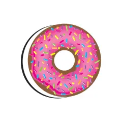 Magnetic Whiteboard Eraser, DonutFetti&reg;