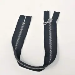 Zipper &ndash; Black 6MM 15" Non-Separating Closed Bottom for Purses, Bags, and Accessories and More
