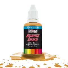 Ochre, Opaque Acrylic Airbrush Paint, 1 oz.