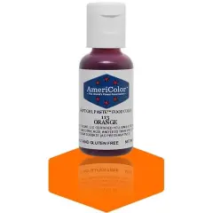 Orange Soft Gel Paste Food Color AmeriColor