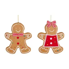 Gingerbread Boy & Girl Ornament