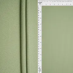 1 Yard Solid Peach Rib Knit Fabric 2x2 Texture Soft Stretch Polyester Spandex 48 Inch Wide SAGE