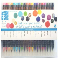 Aitoh Akashiya Sei Watercolor Brush Pen 20/Pkg-Assorted Colors
