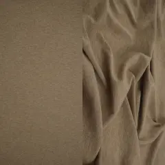 1 Yard Modal Feel Jersey Solid Fabric 230 GSM Polyester Rayon Spandex Blend 63" Width BROWN