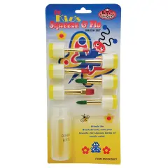 RSQZKIDSET | Big Kid's 6pc Squeeze & Flo Brush Set