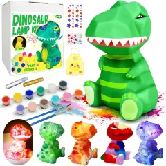 Paint Your Own Dinosaur Lamp Kit