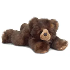 Bearington Snuggly Ben Plush Stuffed Animal Brown Grizzly Bear, 14", For Ages 2-14