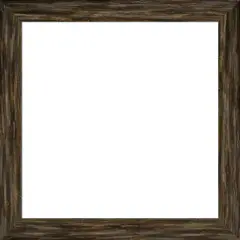 Fencepost Narrow Framed Dry Erase Magnetic Board Brown
