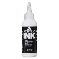 Holbein Acrylic Ink - Super Opaque White, 100 ml