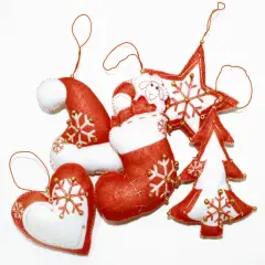 Felting kit New Year's toys