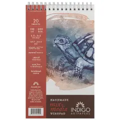 Indigo Art Papers Hand Crafted Mixed Media Paper - 24 Sheets