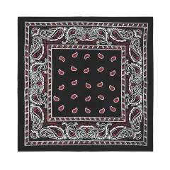 Balec Novelty Pack of 3 Cotton Paisley Fine Bandannas Set