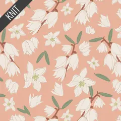 Yucca Blossoms Knit in Floral (k75704a) | Land of Enchantment | Becca Plymale | Art Gallery