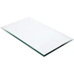 Plymor 9" x 15" Rectangle, 5mm Thick Beveled Glass Mirror