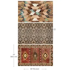 Prima Re-Design Decor Tissue Paper Pack-Western Whimsy