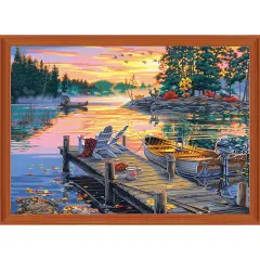 PaintworksMorning Paradise Paint by Number Kit Multi