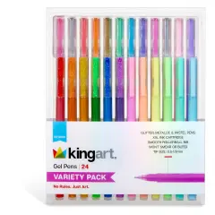 KINGART&reg; Gel Pen Variety Pack 24 pc