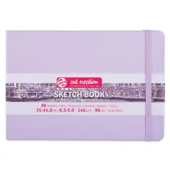 Royal Talens Art Creations Sketchbook - 5.8" x 8.3", Pastel Violet