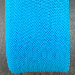 1 Yard Horsehair Braid Trim Stiff Crinoline Webbing for Dresses, Hats & Costumes 100% Nylon 2" Wide Aqua