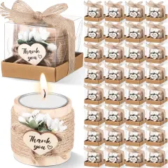Wood Tealight Candle Holders &ndash; Wedding, Shower & Memorial Favors