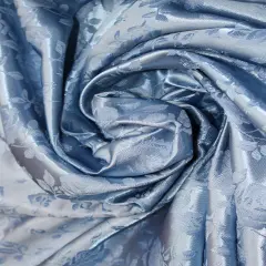 1 Yard Coppen Perri Jacquard Satin reversible fabric for tablecloth overlays curtains 58/60 inches wide