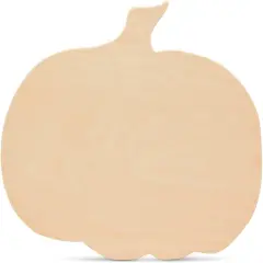 Pack of 3 -Unfinished Wood Pumpkin Cutout 11 x 10-inch, 1/8 inch Thick