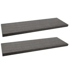 2-Pack Packing Foam Sheets - 54x16x2 Customizable Polyethylene Insert Pads for Tool Case Cushioning, Crafts Black