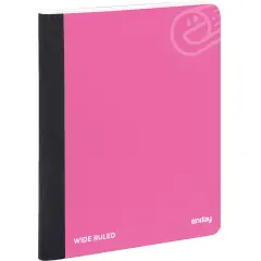 Enday W/R 100 Ct. Premium Composition Book Pink