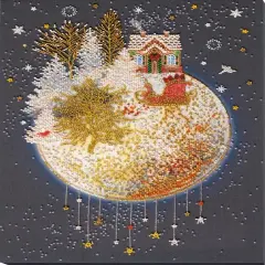 Bead Embroidery Kit - Christmas tale AB-829