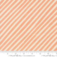 Stripe in Peach (37126 12) | Love Letter | Lizzy House | Moda