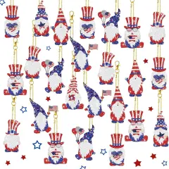 24 Pcs 4th of July Diamond Art