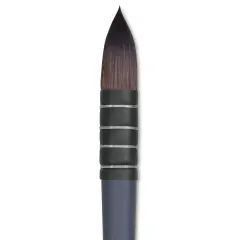 Winsor & Newton Professional Watercolor Synthetic Squirrel Brush - Quill, Short Handle, Size 8