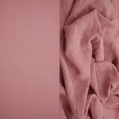 Cey Airflow Woven Jacquard Fabric, 100% Polyester & 59/60" Wide DUSTY ROSE
