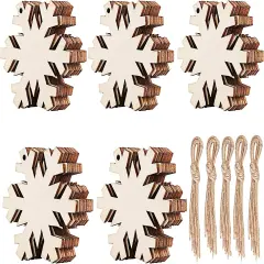 Unfinished Wooden Christmas Ornaments