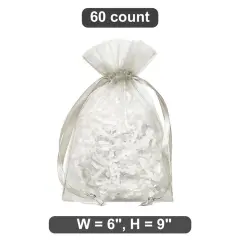Organza Bags 6&rdquo; x 9&rdquo; for Beautiful Gift Wrappin