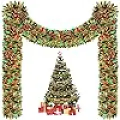 Twist Hanging Glittering Tree Garlands for Easter Spring