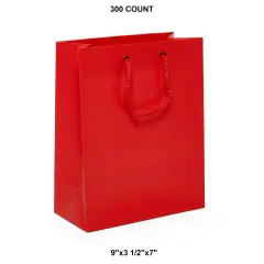 Functional Matte Euro Tote 9" x 3 1/2" x 7"