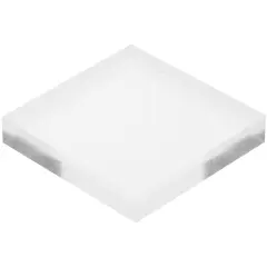 Plymor Clear Acrylic Square Polished Edge Display Base, 1.25" W x 1.25" D x 0.25" H