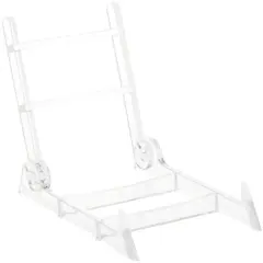 Plymor Clear Acrylic Adjustable Display Easel, 2.375" W x 3.5" D x 3" H