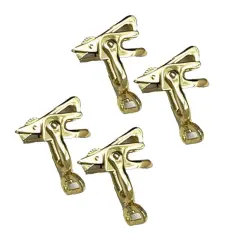 Swivel Hook Gold Plated 2.5 Inch Adjustable Top